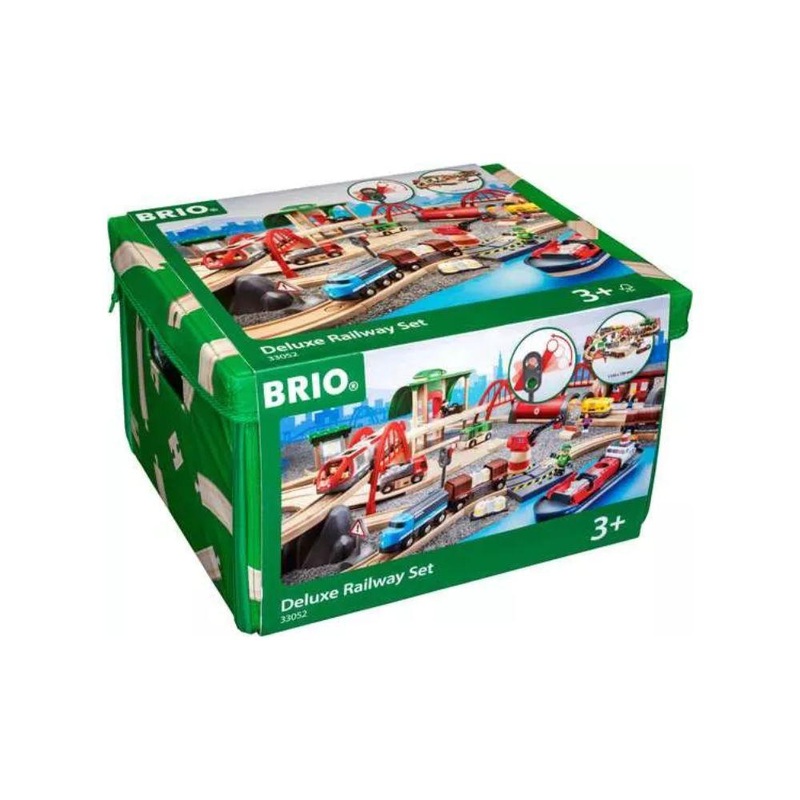 BRIO – Deluxe Railway Set 87 pieces