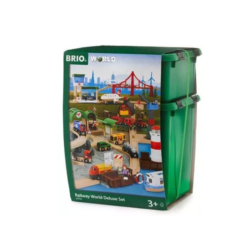 BRIO – Railway World Deluxe Set 106 piec