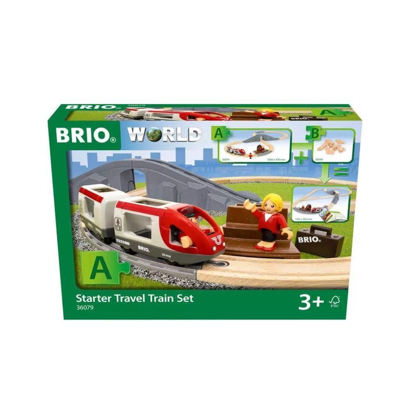 BRIO – Starter Travel Train Set 22 piece