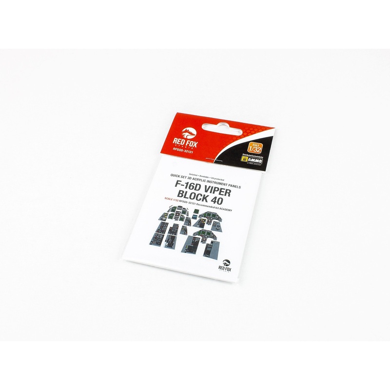 RED FOX STUDIO, 1:32 F-16D Block 40 Viper (for Academy kit)
