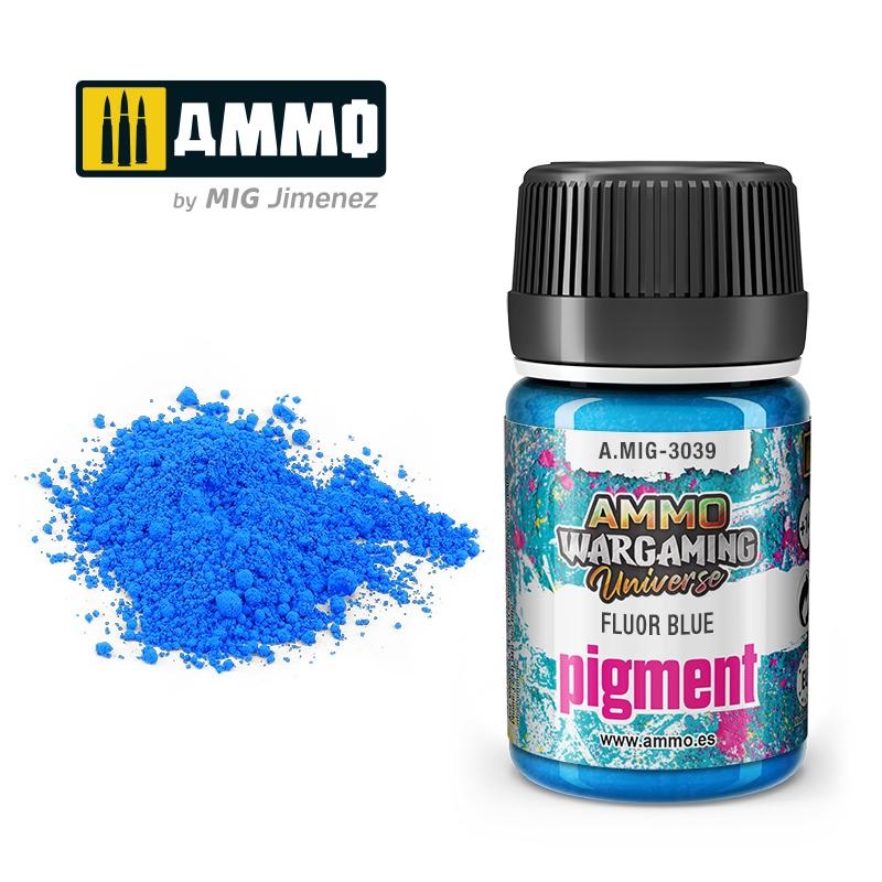 Ammo Pigment Fluor Blue 35ml