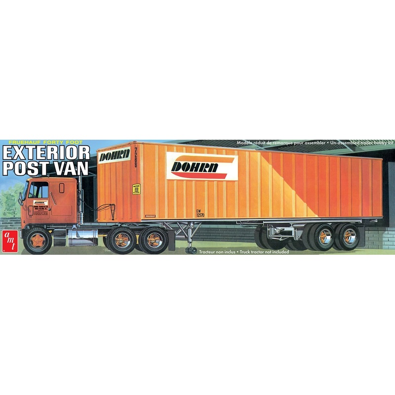 AMT 1:25 40′ Fruehauf Exterior Post Trailer Dohrn