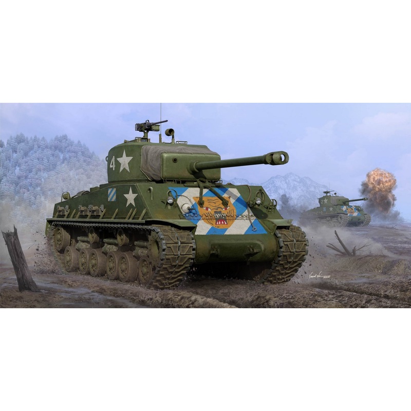 I Love Kit 1:16 M4A3E8 Medium Tank Late