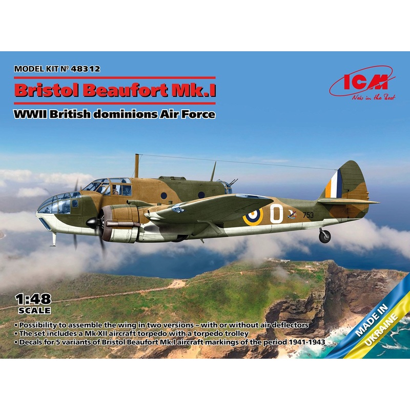 ICM 1:48 Bristol Beaufort Mk.I