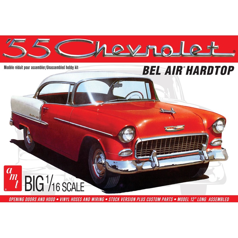 AMT 1:16 1955 Chevy Bel Air Hardtop