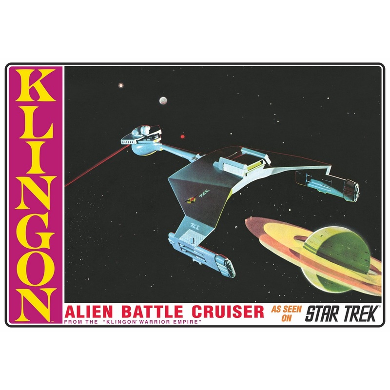 AMT 1:650 Star Trek Klingon Battle Cruiser Original Series