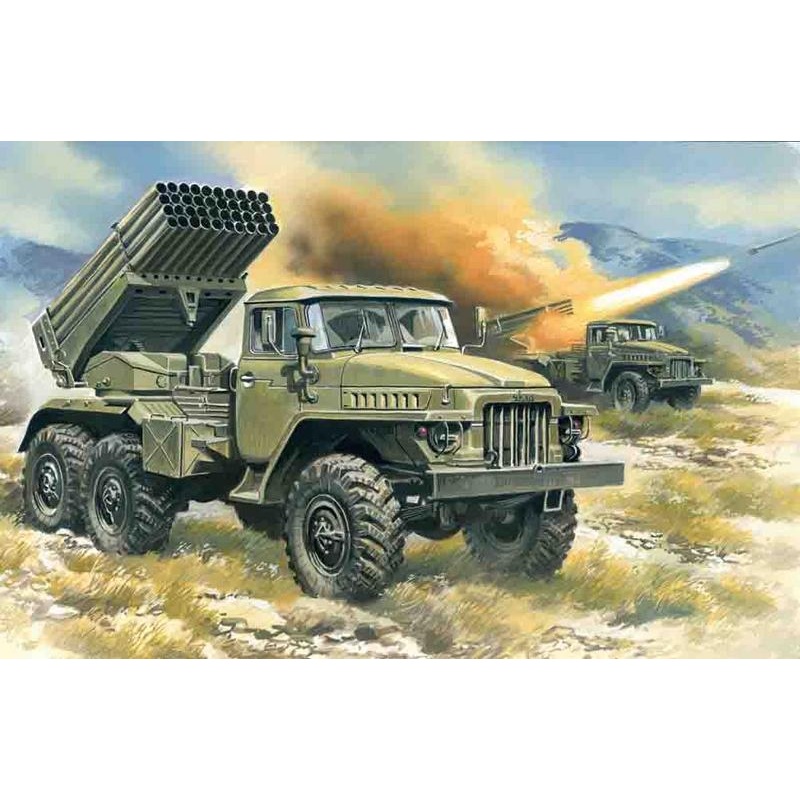 ICM 1:72 Bm-21 Grad Rocket System