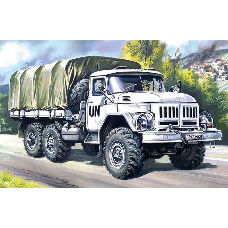 ICM 1:72 Zil-131 Army Truck