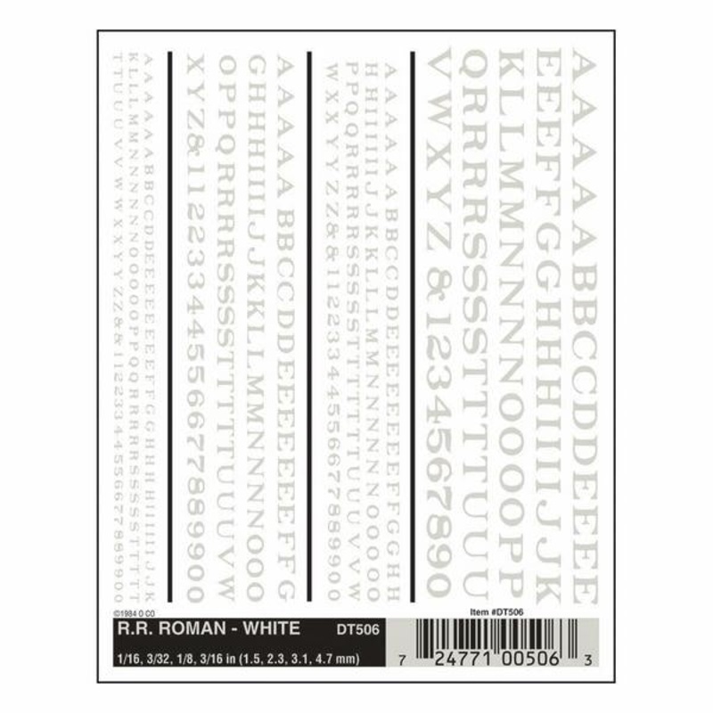 Woodland Scenics Rr Roman – White *
