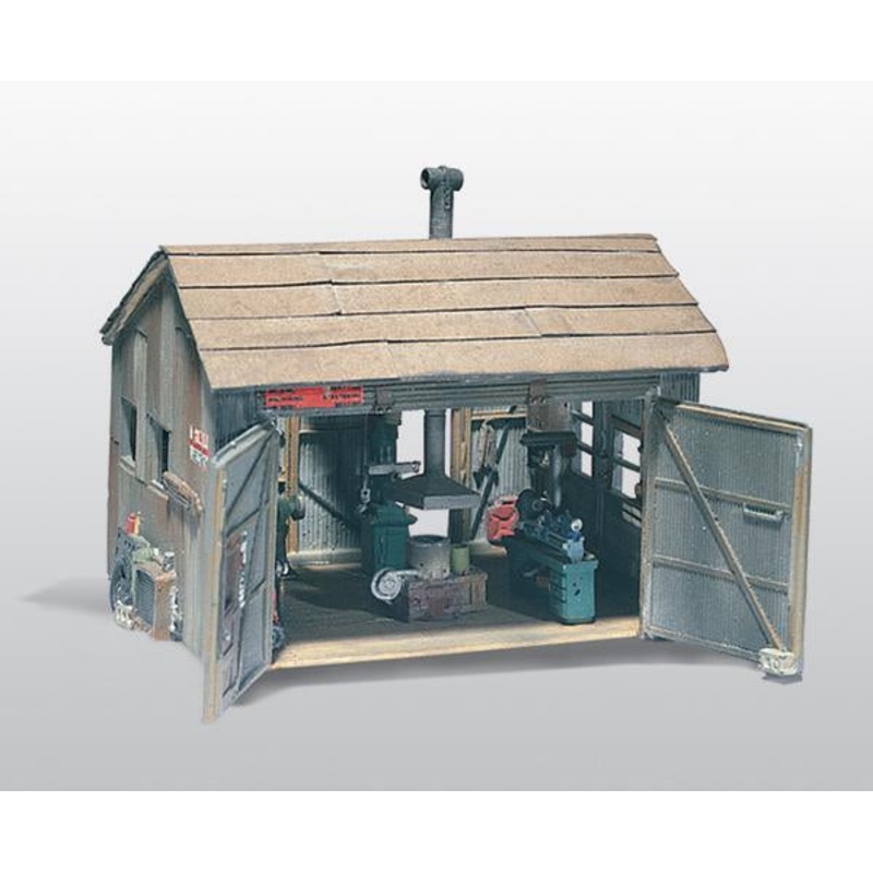 Woodland Scenics Tucker Bros Machine Shop Sd *