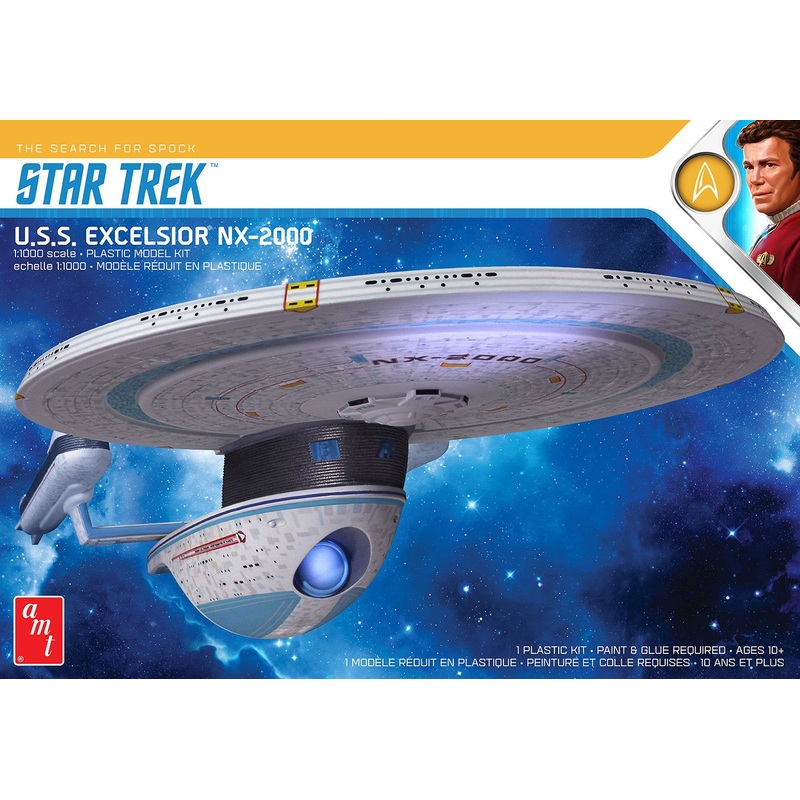 AMT 1:1000 Star Trek U.S.S. Excelsior