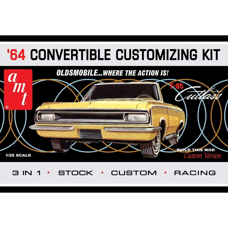 AMT 1:25 1964 Olds Cutlass F-85 Convertible