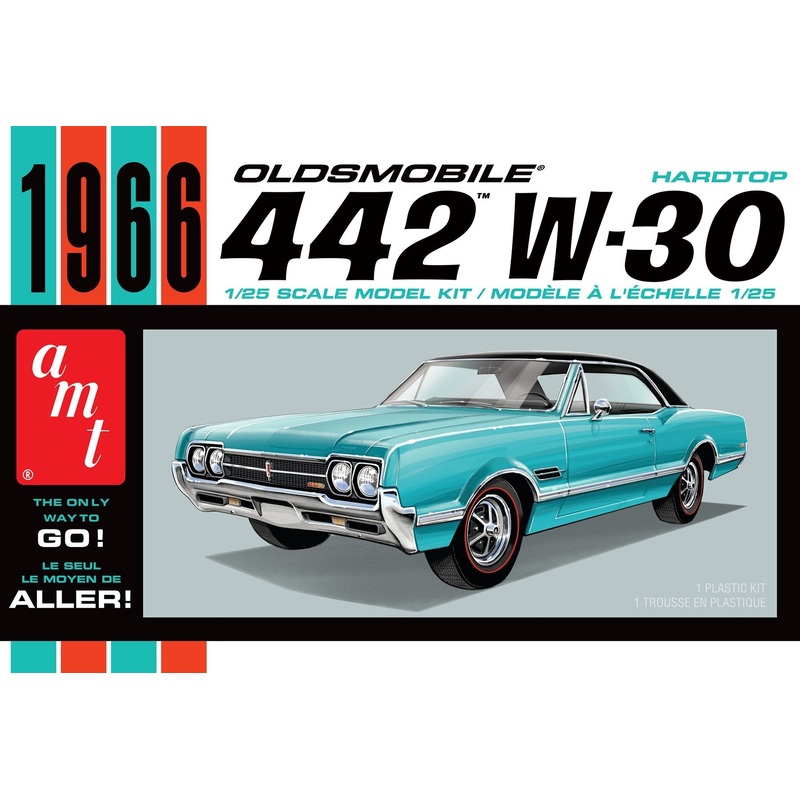 AMT 1:25 1966 Olds 442 Hardtop