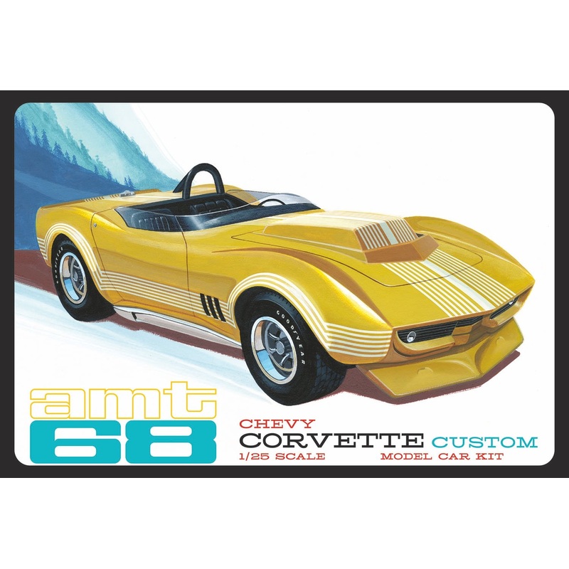 AMT 1:25 1968 Chevy Corvette Custom