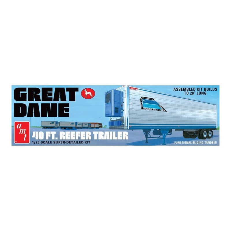 AMT 1:25 Great Dane 40′ Reefer Trailer