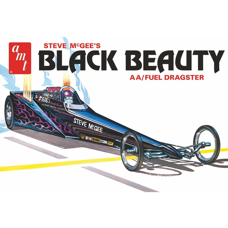 AMT 1:25 Steve Mcgee Black Beauty WedgeDrag