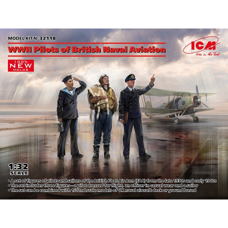 ICM 1:32 WWII Pilots of British Naval Aviation