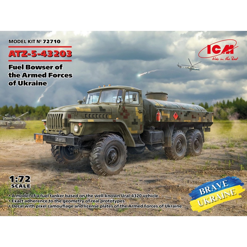 ICM 1:72 ATZ 5 43203 Fuel Bowser
