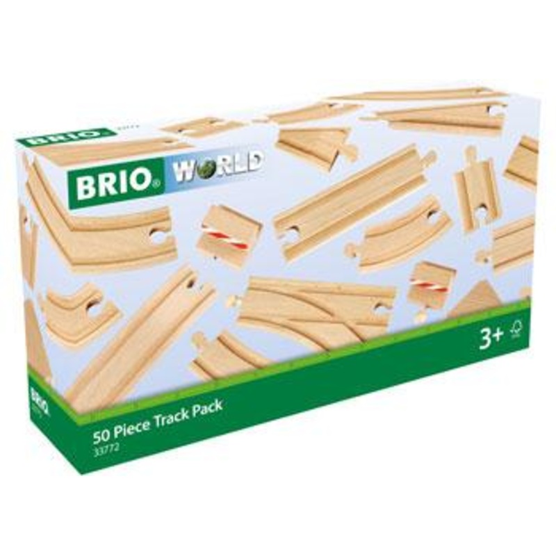 BRIO 50 Piece Track Pack