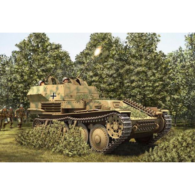 Hobbyboss 1:35 German 2Cm Flak 38 Pz.Kpfw .38 (T)