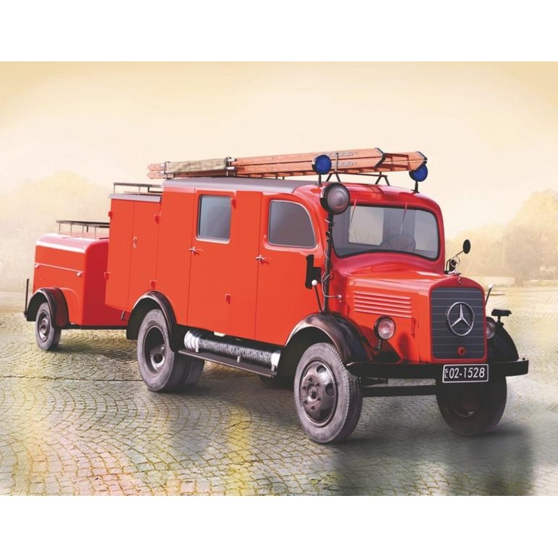 ICM 1:35 L1500S Lf 8 Ger. Light Fire Truck