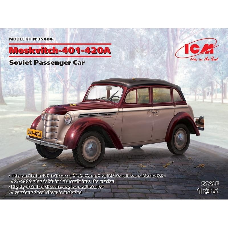 ICM 1:35 Moskvitch-401-420A