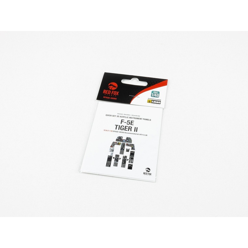 RED FOX STUDIO, 1:48 F-5E Tiger II (forAFV Club kit)