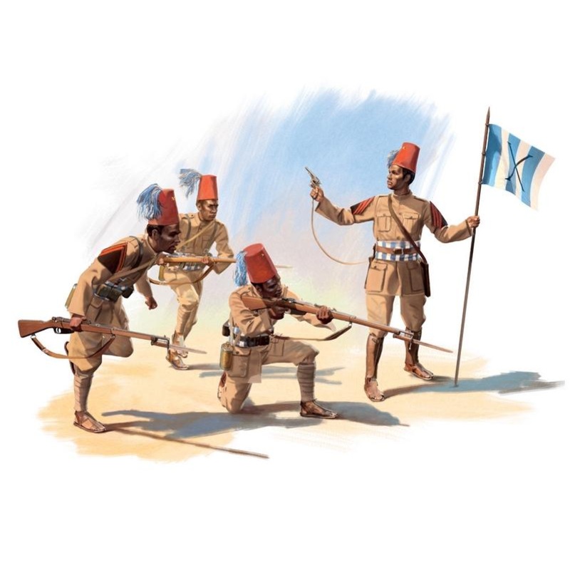 ICM 1:35 Eritrean Battalions (1939-40) (4)