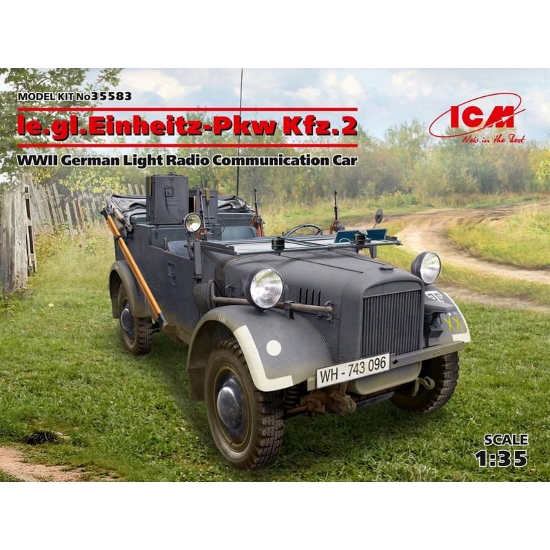 ICM 1:35 Le.Gl.Einheitz-Pkw Kfz.2