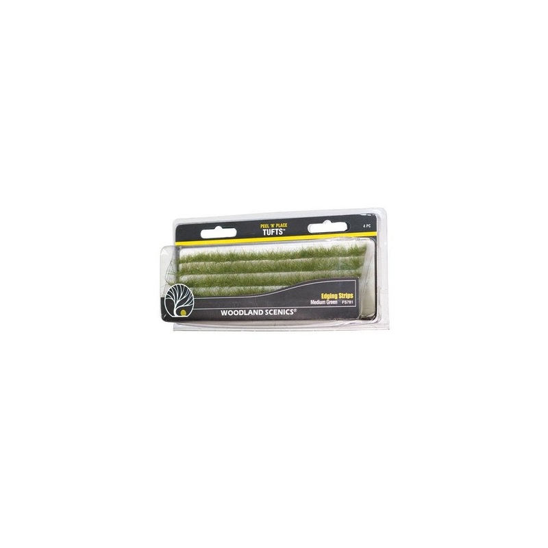 Woodland Scenics Medium Green Edging Strips