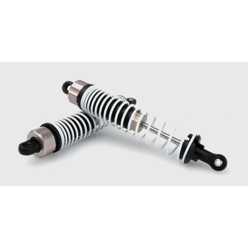 HBX Fr. Alu. Capped Shocks+Clasps (Pair)