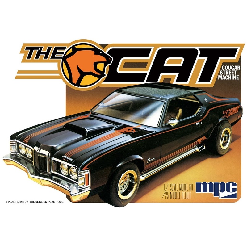 MPC 1:25 1973 Mercury Cougar-The Cat