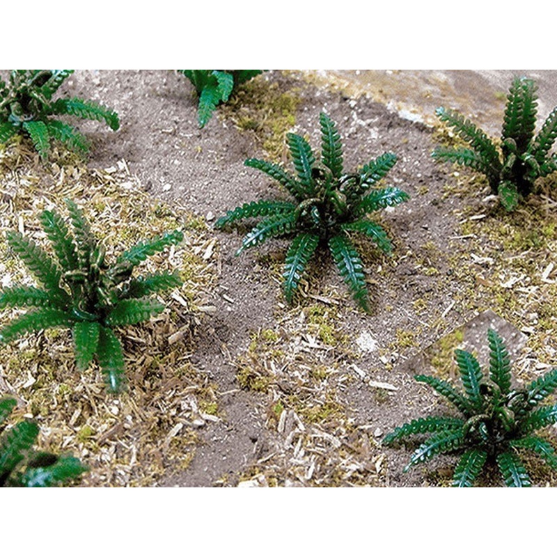 Bachmann 5/8 Wide Ferns, 12 pc pack. HOScale