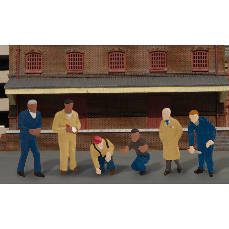 Bachmann Factory Workers And Foremanomas W/  Annie & Clarabel