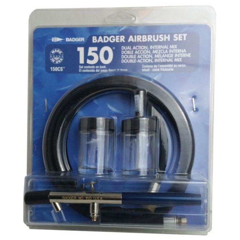 Badger 150 Bottom Feed Medium Nozzle Airbrush
