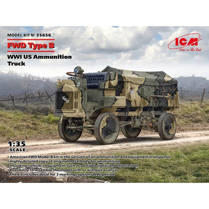 ICM 1:35 WWI US Ammunition Truck