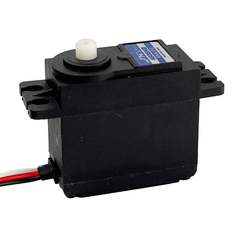 JX Servo 6.21Kg .12 sec 6V 48.5g 40.5×20.2×38 mm Std