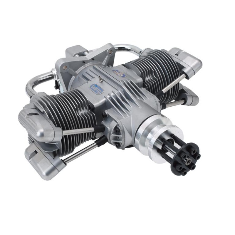 Saito FG-120TS 4C Twin Gas Elec/IgnW/Mount.
