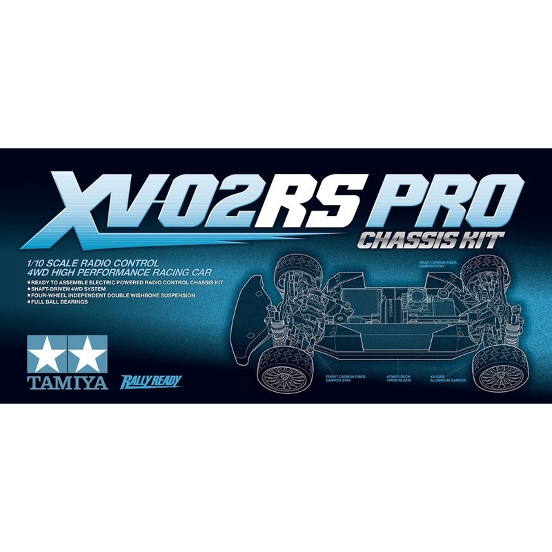 Tamiya 58726 XV-02RS PRO Chassis