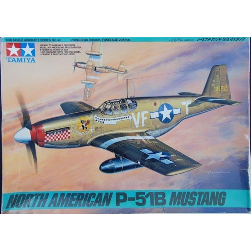 Tamiya 61042 1/48 N.American P-51B Mustang
