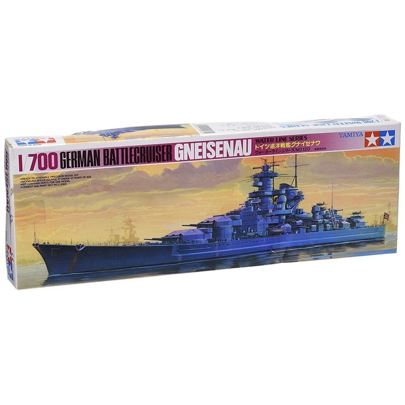 Tamiya 77520 1/700 Gneisenau (German)