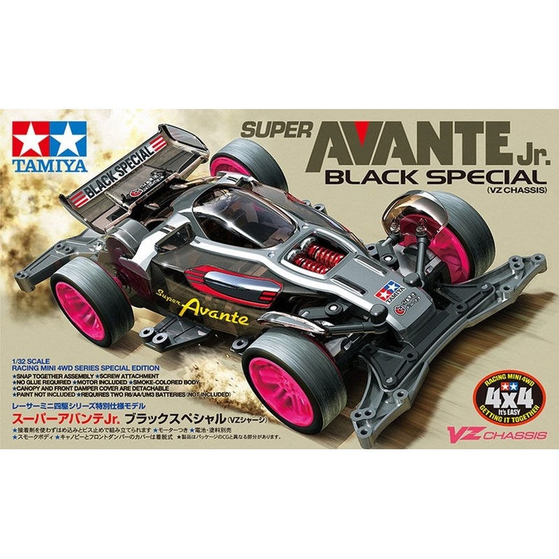 Tamiya 95648 Super Avante Jr. BlackSP (VZ)