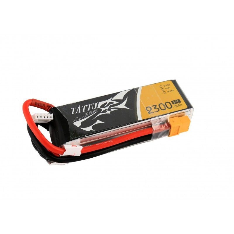 Tattu TA450-3S45-JST 450mAh 3S 11.1V 45C 50x19x13mm 32g JST Plug