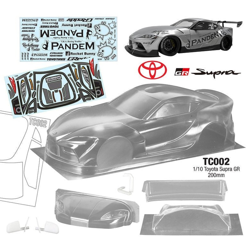 Team C TC002 1/10 Toyota Supra GR 200mm Wide WB 258mm