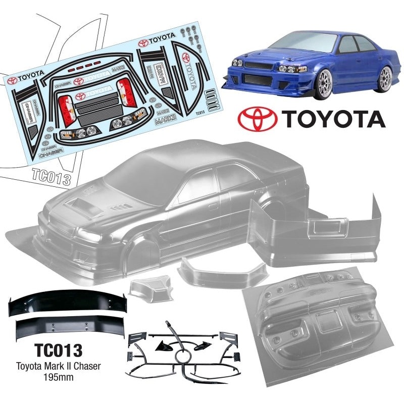 Team C TC013 1/10 TOYOTA MARK II CHASER  195MM