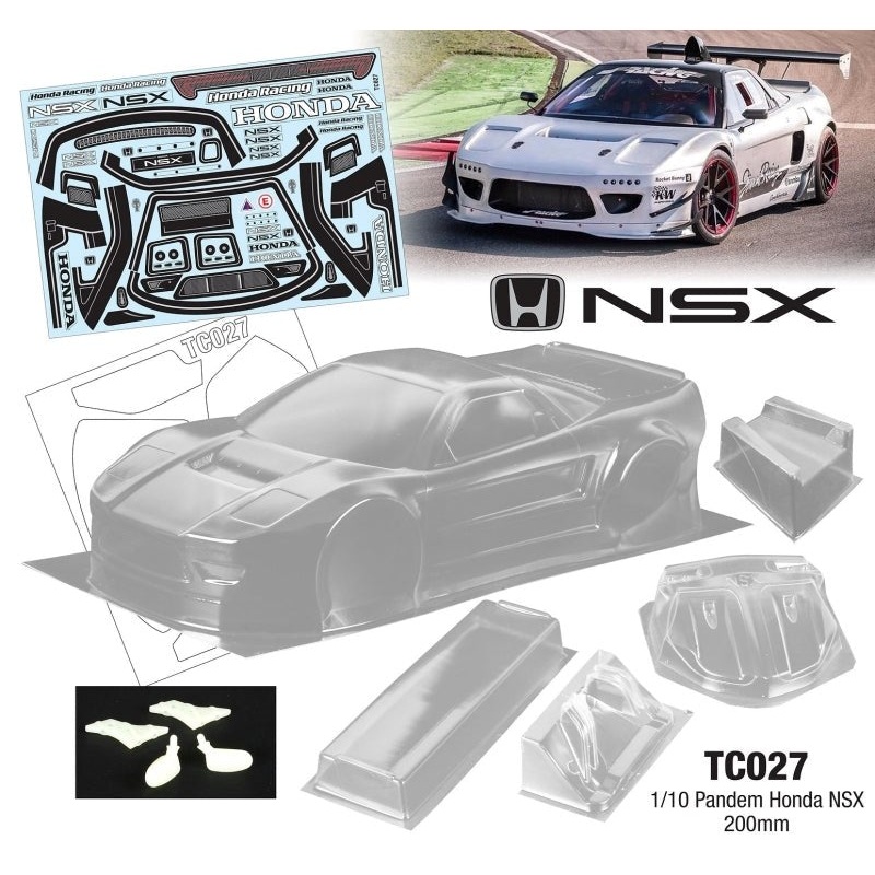 Team C TC027 1/10 Pandem Honda NSX 200mm by Team C