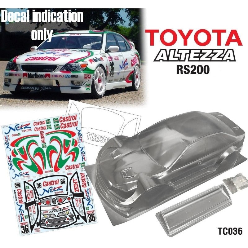 Team C TC036 1/10 ALTEZZA  190MM