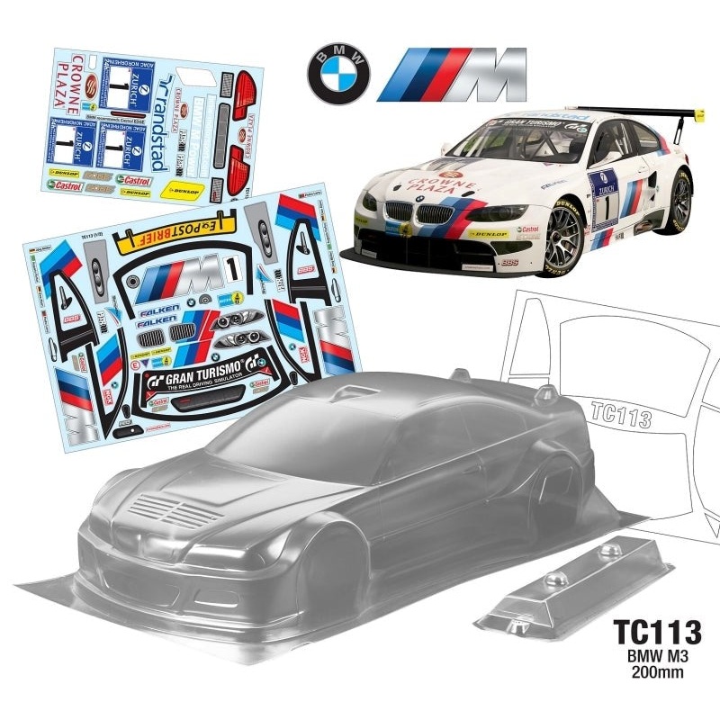 Team C TC113 1/10 BMW M3 200mm