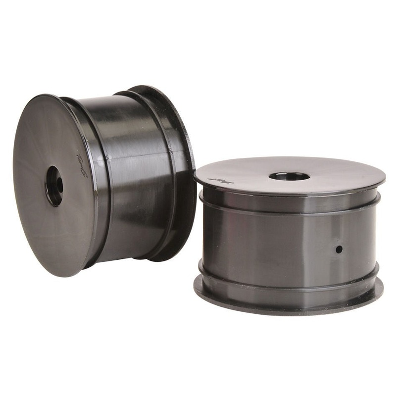 Team C TU0444B 1/10 4WD Buggy Rear Rim  Black 14mm Hex