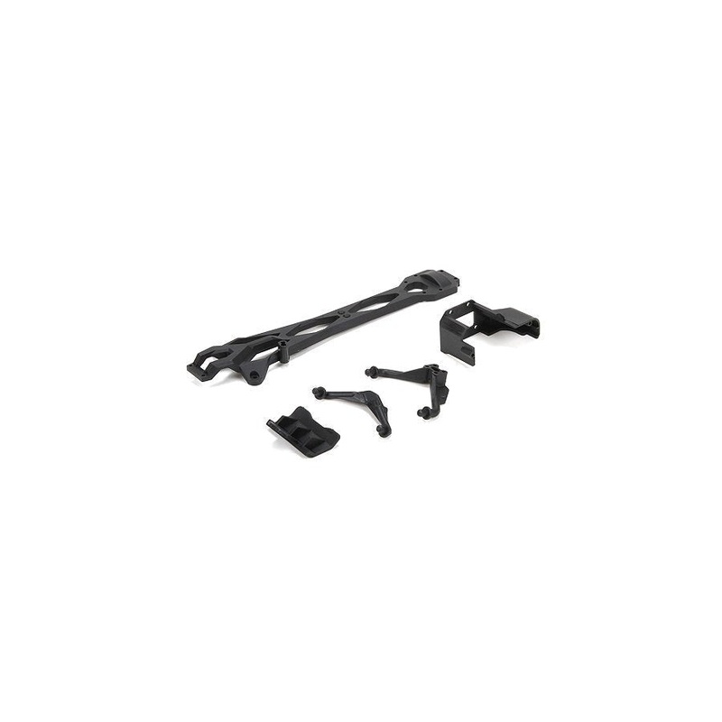 TLR LOSI LOS211003 Upper Deck Support Body Mounts: Mini 8T